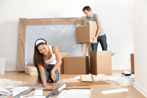 Professional packing services for a home move in Putney