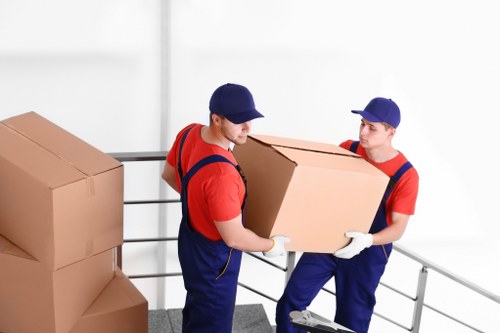 Office removals planning in Putney with local streets and business access