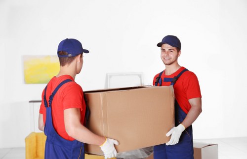 Packing and furniture protection for a Putney home move