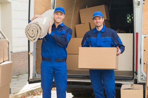 Careful loading support for a Putney man with a van job