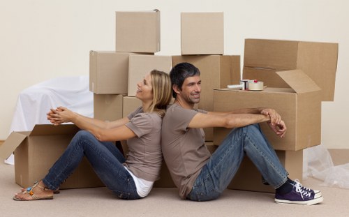 Local removal team handling a Putney home move with care