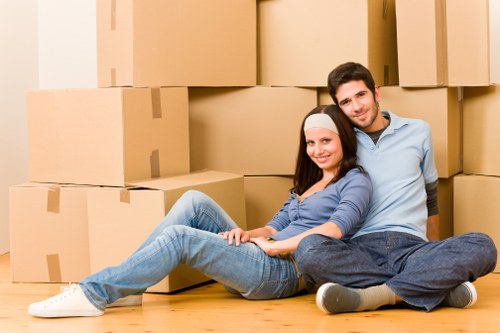 Packing and transport for office furniture in Putney