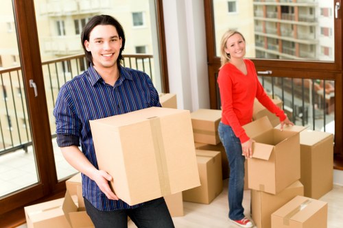 Careful loading for domestic removals in Putney
